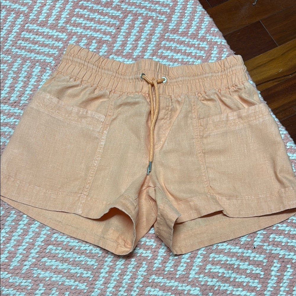 Women's Peach Casual Shorts